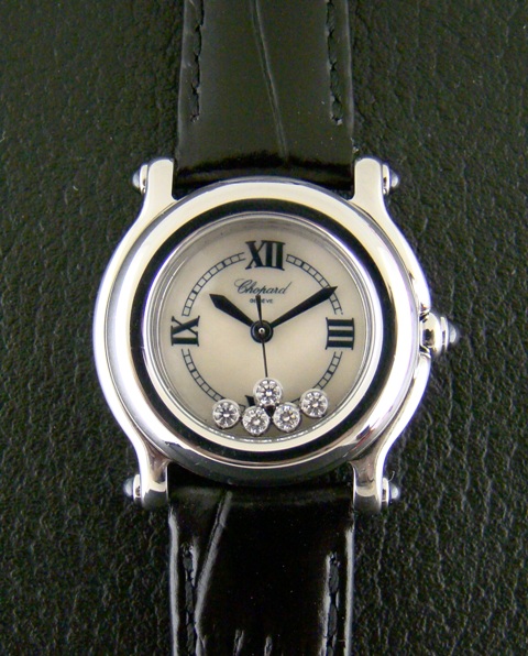 (image for) LADY CHOPARD HAPPY SPORT DIAMOND WATCH